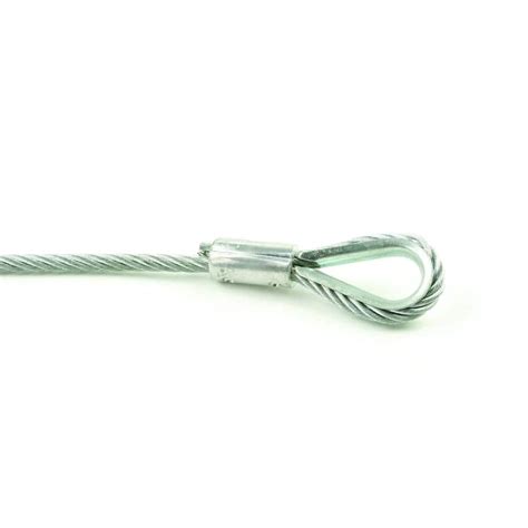 Reviews For Everbilt 1 4 In X 100 Ft Galvanized Steel Uncoated Wire Rope Pg 1 The Home Depot