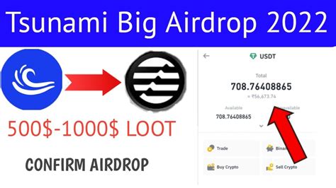 Tsunami Big Airdrop Profit Book New Testnet Airdrop