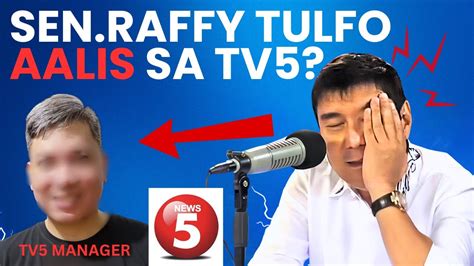 BINANTA NI SEN RAFFY TULFO AALIS SA TV5 YouTube