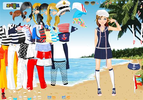 Roiworld Sailor Girl Dressup Play Online On Flash Museum 🕹️