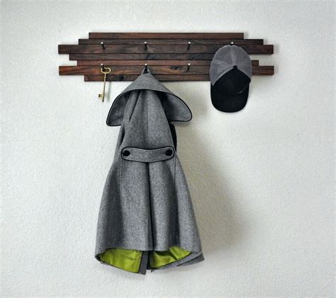 Modern Hat Rack Modern Coat Rack Mid Century Hat Rack Mid - Etsy