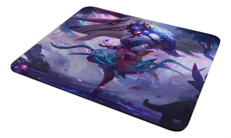 Mouse Pad League Of Legends Flor Espiritual Kindred Meses Sin Inter S