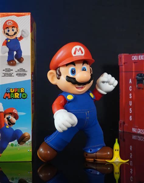 Boneco Articulado Som Its A Me Mario Super Mario Bros Candide