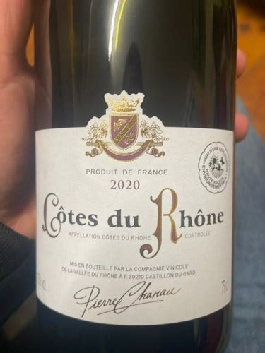 2020 Pierre Chanau Côtes du Rhône Rouge Vivino US