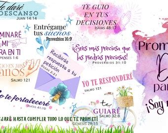 Promesas De Dios Para Mi 12 15oz MUG Wrap Sublimation Etsy