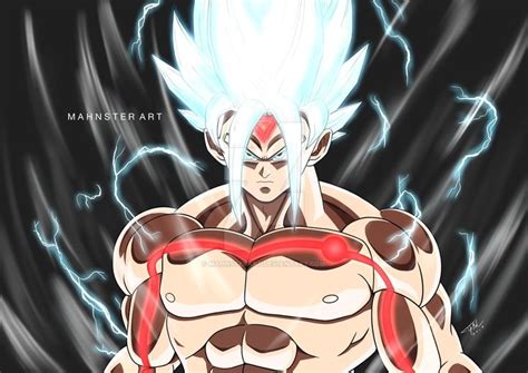 Goku Omni God Super Saiyan White By Mahnsterart Dragon Ball Super