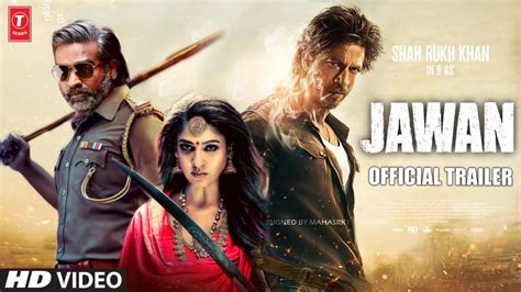 Jawan Official Trailer Out On Eid Shahrukh Khan Nayanthara