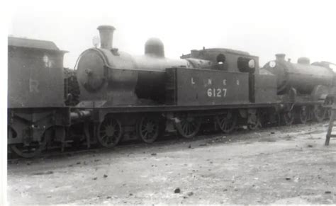 RAIL PHOTO LNER GCR 442t C14 Unknown Shed GER Ipswich Suffolk 2 39