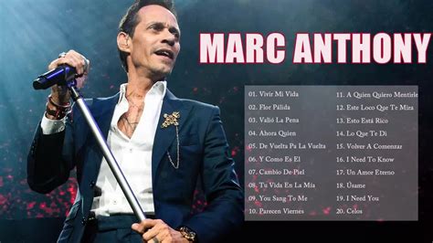 M A R C ANTHONY SUS MEJORES EXITOS 2022 LAS 30 MEJORES CANCIONES DE M A