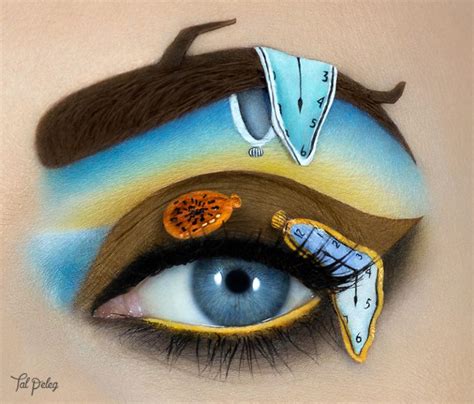 Eye Art Talented Makeup Artist Uses Her Eyes As Canvas For Tiny