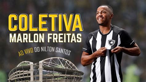 Coletiva Ao Vivo Apresenta O Oficial Marlon Freitas Youtube