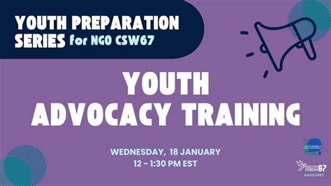 Youth Advocacy Training Youtube