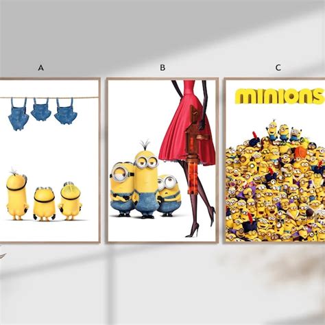 Minions Poster - Etsy