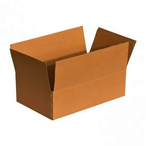 Kraft Paper Single Wall 3 Ply Carton Box Box Capacity 6 10 Kg At Rs