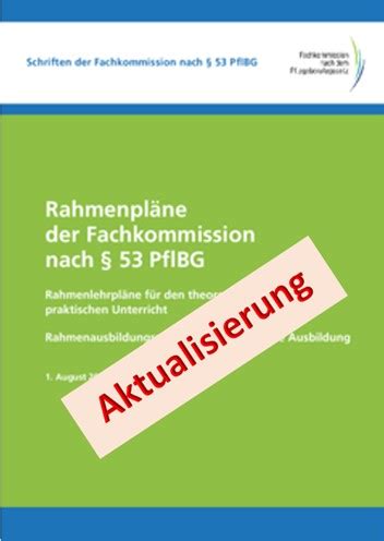 Rahmenpläne Netzwerk Pflegeausbildung