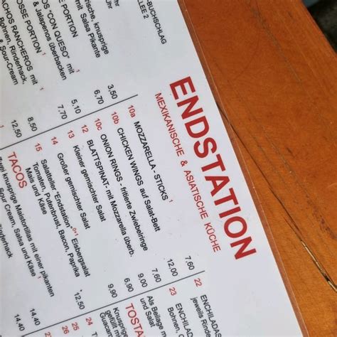 Restaurant Endstation Am Bahnhof Buchschlag Mexikanisches