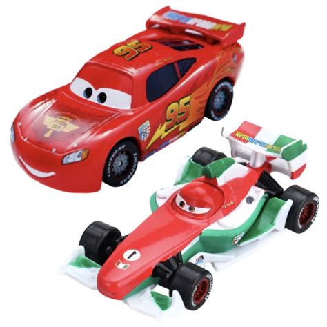 Kit 2 Carrinhos Filme Carros Disney McQueen Francesco 1 55 Submarino