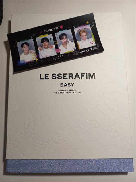 Альбом Le Sserafim 3rd Mini Album Easy купить за 2 590 ₽ Nistore