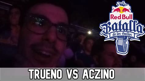 ReacciÓn En Directo💥 Trueno Vs Aczino Cuartos Red Bull