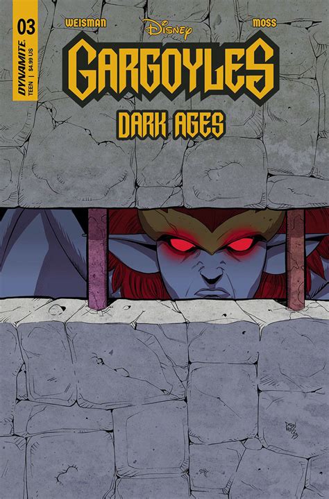 Gargoyles Dark Ages 3 Cover G Incentive Drew Moss Variant Cover