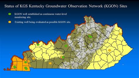 Kentucky Groundwater Observation Network Progressing Kentucky