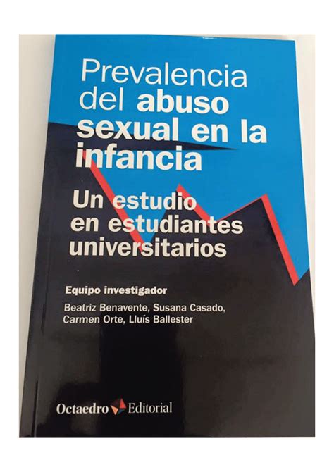 Pdf Prevalencia Del Abuso Sexual En La Infancia Un Estudio En