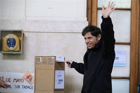 Argentina Triunfo De Kicillof En Las Paso De La Provincia De Buenos