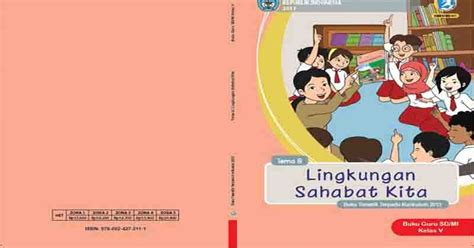 Buku Guru Kelas Sd Tema Lingkungan Sahabat Kita Semester K