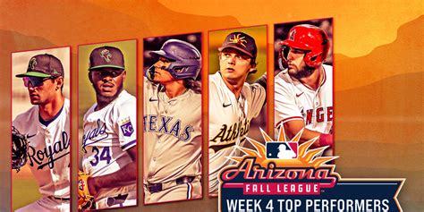 Arizona Fall League Top Performers Week 4 2024