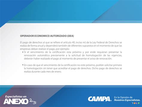 Datos Particulares Del Esquema Integral De CertificaciÓn Campa