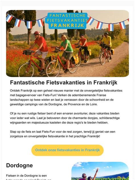 Fiets Fun Nl Ontdek Onze Fietsvakanties In Frankrijk Milled