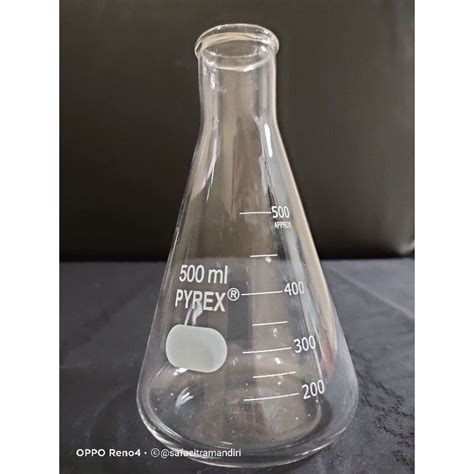 Jual Erlenmeyer 500 Ml Pyrex Shopee Indonesia