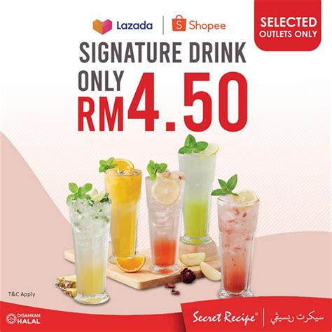 Feb Secret Recipe Signature Drink Promo Everydayonsales