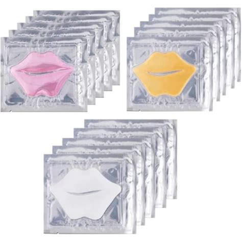 Kollagen Crystal Lip Masks Set Typer St Fuktgivande N Rande