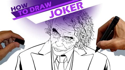 Heath Ledger The Joker From The Movie Batman The Dark Knight How To