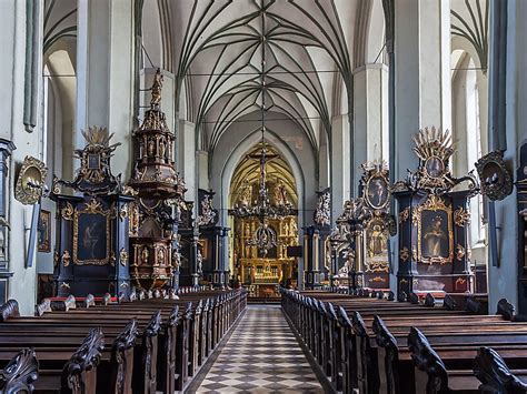 Kościół pw Świętej Katarzyny w Śródmieście Gdańsk Polska Tripomatic