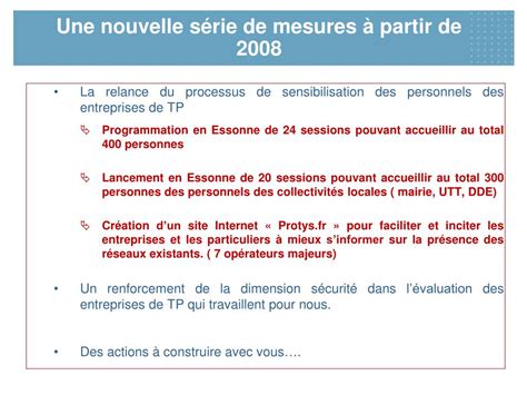 Ppt Prevenir Les Dommages Aux Ouvrages De Distribution D Lectricit