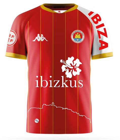 Camiseta Oficial CD Ibiza 2022 23 CD Ibiza Islas Pitiusas