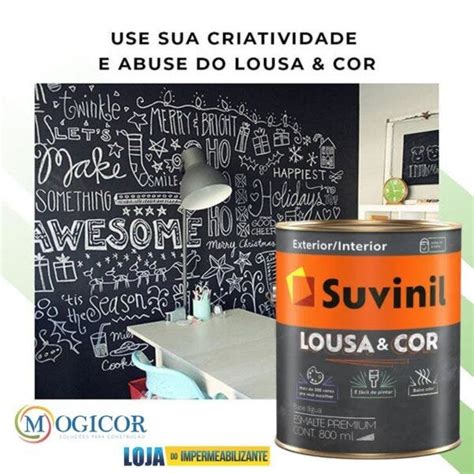 Tinta Lousa Cor Ml Para Parede Suvinil Preto Absoluto