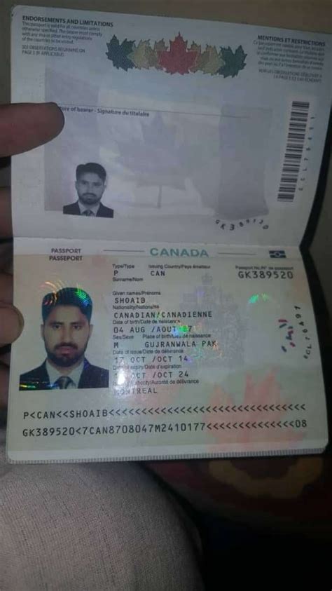 Order Legitmissing Passports Canada Biometric Passport Certificates