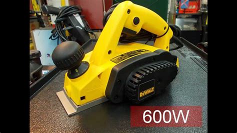 Strugarka DW677 DeWALT strug elektryczny do drewna głębokość