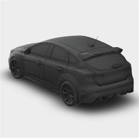 3d File Ford Focus Rs 2016 🚙・3d Printing Idea To Download・cults