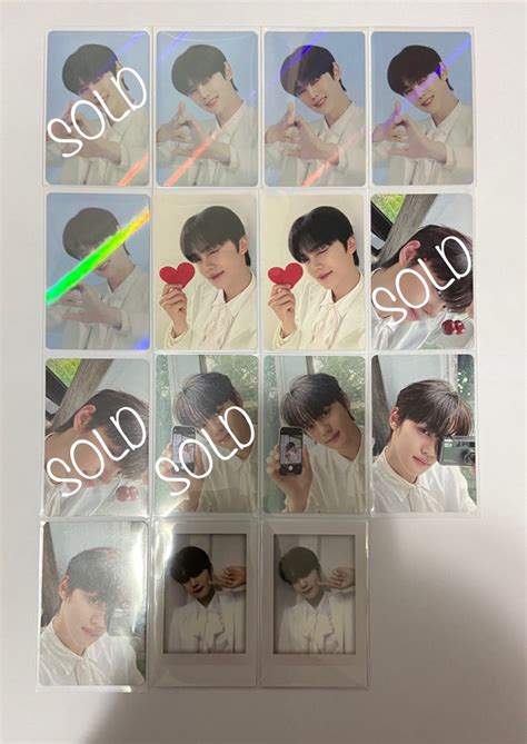 WTS ZB1 ZEROBASEONE GYUVIN FANCON TRADING PACKS CARDS PC PCS SPECIAL