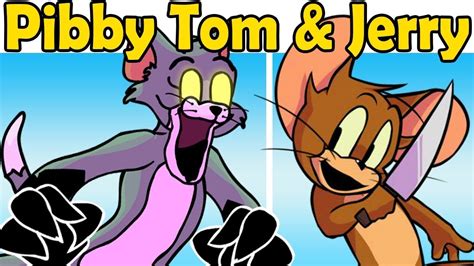 FNF FNF X Glitched Legends Pibby Tom Jerry Come And Learn With