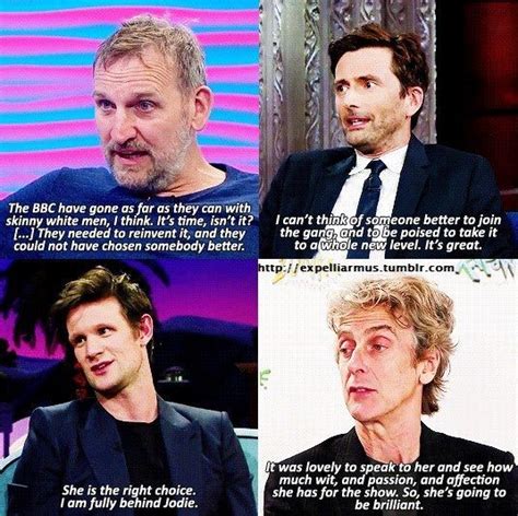 Christopher Eccleston David Tennant Matt Smith And Peter Capaldi