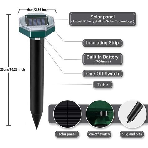 R Pulsif Taupe Ultrason Solaire Pi Ces R Pulsif Serpent Ultrason