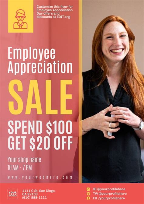 Employee Appreciation Poster