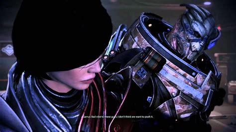 Mass Effect 3 Leviathan Dlc Hand On A Shoulder Romance Scene All Romances Youtube