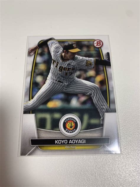 Topps Bowman 2023 Npb 32 阪神タイガース 青柳晃洋topps｜売買されたオークション情報、yahooの商品情報を