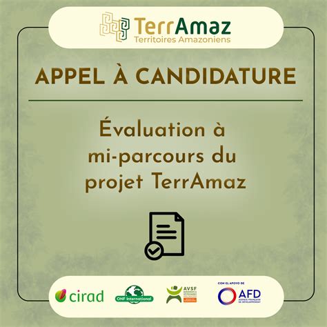 Cirad on Twitter RT TerrAmaz L appel à candidature pour le travail